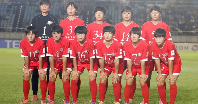 Por la Champions de Asia, un equipo femenino de Corea del Norte viajará a Corea del Sur para jugar un partido de fútbol