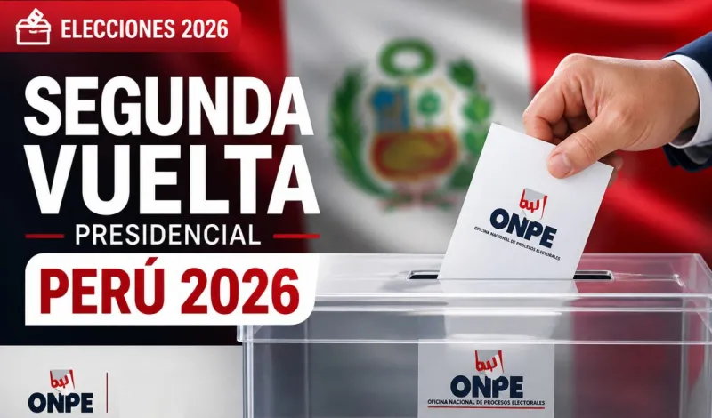Elecciones 2026: ¿Cuándo es la segunda vuelta de las presidenciales en Perú?