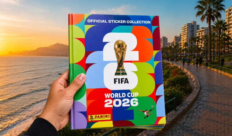 Llegó el álbum oficial de Panini de la Copa Mundial de la FIFA 2026 para Perú
