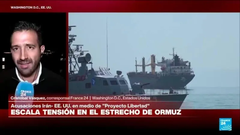 Informe desde Washington: escalan tensiones con Irán tras anuncio de "Proyecto Libertad" en Ormuz