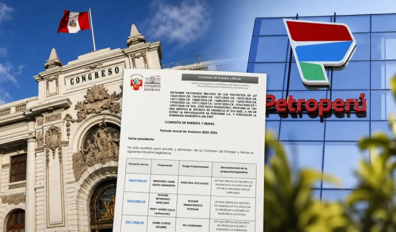 Hoy, el Congreso da el primer paso para derogar decreto que privatiza Petroperú