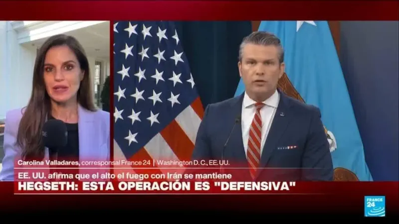 Pentágono afirma que alto el fuego se mantiene y defiende su "Proyecto Libertad" para Ormuz