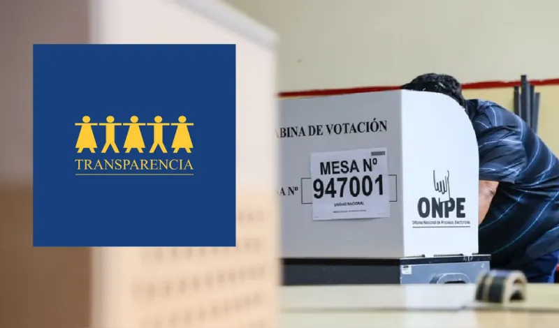 Transparencia descarta narrativa de fraude en elecciones generales: "No existe evidencia"