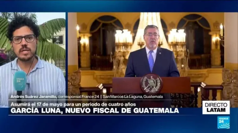 Directo Latam y el nuevo fiscal general de Guatemala, reemplazo de Consuelo Porras