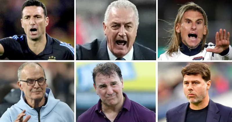 Los DTs del Mundial 2026: Argentina tendrá récord con seis técnicos, es el que más aportó en el siglo y ya golea a Brasil que no lleva ninguno