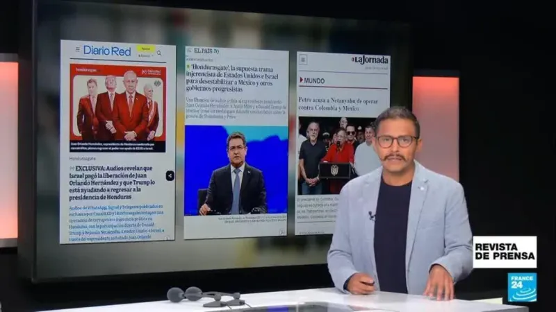 "'Hondurasgate', la supuesta trama injerencista de Estados Unidos e Israel": 'El País'