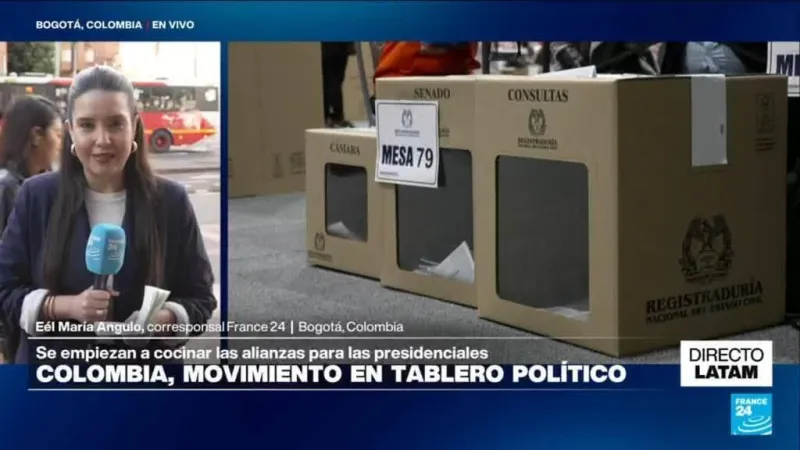 Directo Latam y las movidas de poder de los candidatos a las elecciones presidenciales en Colombia