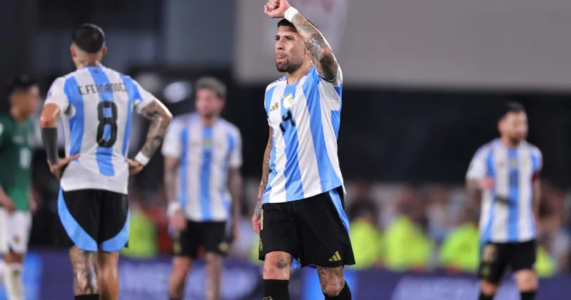 La AFA le pidió formalmente a la FIFA la amnistía para que Nicolás Otamendi pueda jugar en el debut del Mundial 2026
