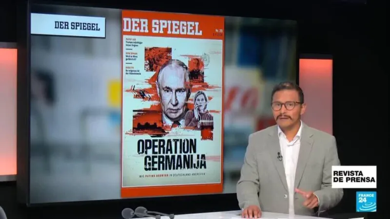 "Así de descaradamente operan los agentes de Putin en Alemania": 'Der Spiegel'
