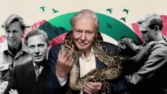 David Attenborough cumple 100 años: la vida en imágenes del arriesgado documentalista que cambió la forma en que vemos nuestro planeta