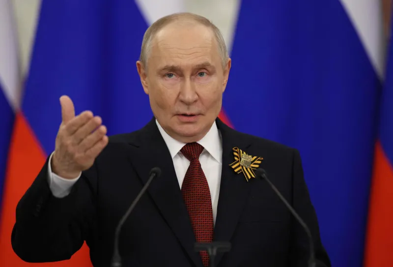 Putin afirma que la guerra con Ucrania "se acerca a su fin"