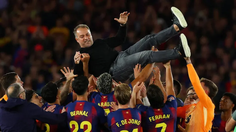 El FC Barcelona se corona campeón de La Liga tras vencer al Real Madrid en casa