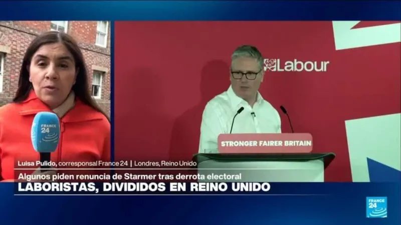 Informe desde Londres: Starmer intenta sofocar la división en el laborismo tras derrota electoral