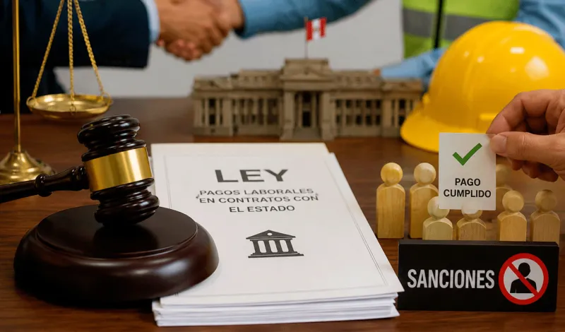 Congreso: empresas que incumplan pagos laborales serán prohibidas de contratar con el Estado, según proyecto de ley