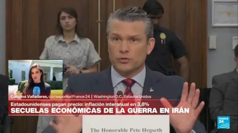 Hegseth defiende guerra con Irán y pide más presupuesto al Congreso de EE. UU.