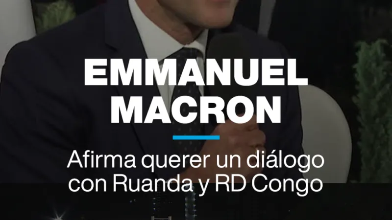 Macron resalta la importancia de un diálogo con Ruanda y RD Congo