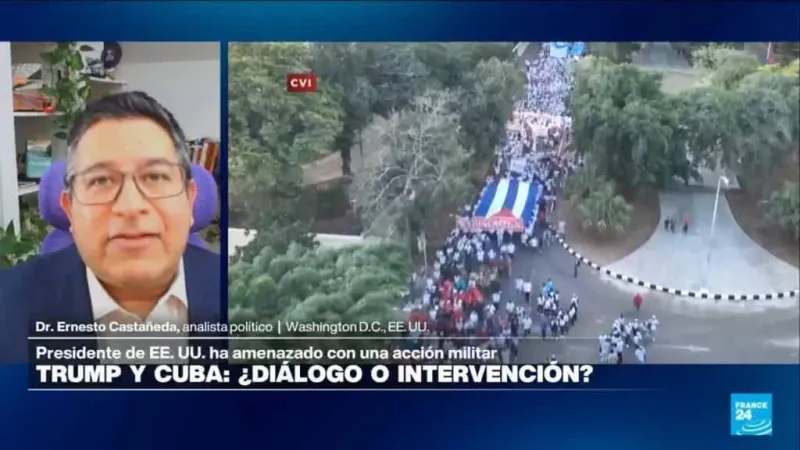 Ernesto Castañeda: "Trump siempre tiene un pretexto o una razón para postergar el tema cubano"
