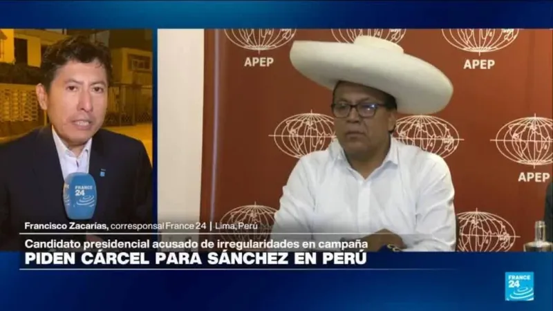 Informe desde Lima: Fiscalía pide cinco años de cárcel para candidato presidencial Roberto Sánchez