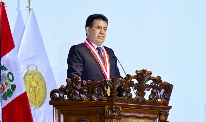 Fiscal de la Nación, Tomás Gálvez pide al Congreso aprobar nueva Ley Orgánica del Ministerio Público