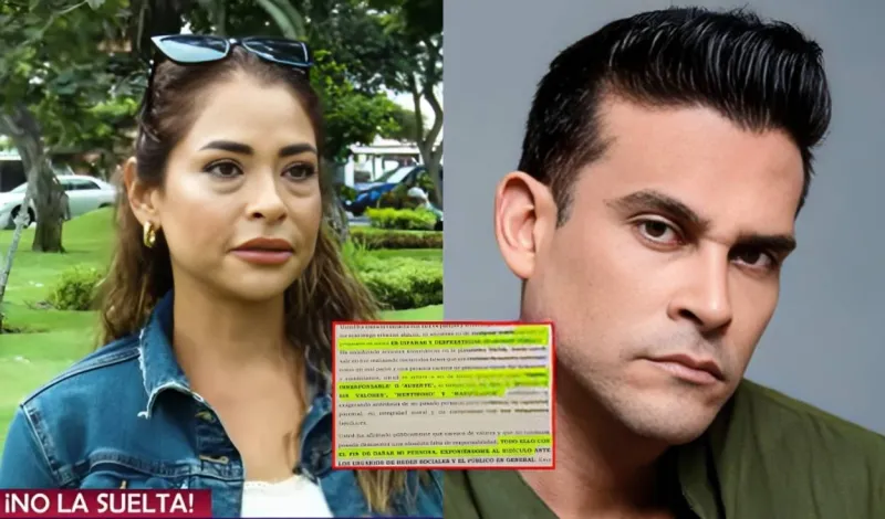 Christian Domínguez envía carta notarial a Melanie Martínez acusándola de difamar y desprestigiar su imagen: "Me expone al ridículo"