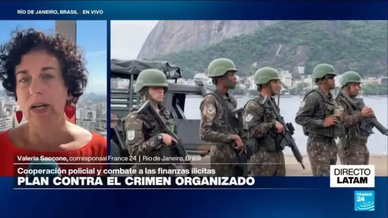 Directo Latam y el plan de Brasil para combatir el crimen organizado