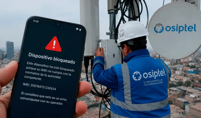 Osiptel intensifican bloqueo de celulares con IMEI alterado: más de 3.8 millones fuera de circulación desde 2025