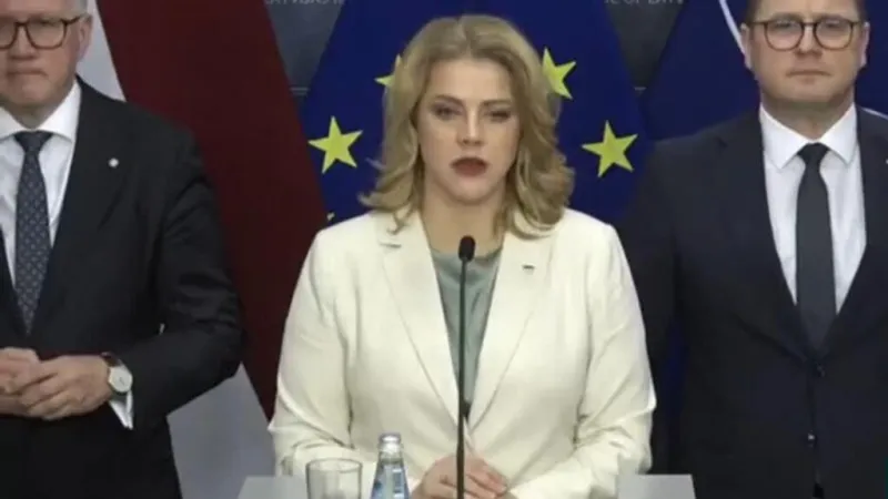 Dimite primera ministra de Letonia por escándalo de seguridad por incursión de drones ucranianos