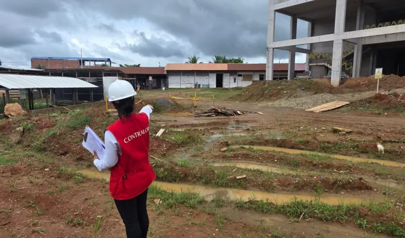 Contraloría alerta déficit presupuestal y demora en obra educativa de S/54 millones en Madre de Dios