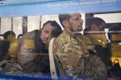 Los familiares de los prisioneros ucranianos capturados en Mariúpol reclaman su retorno tras cuatro años en cárceles de Rusia