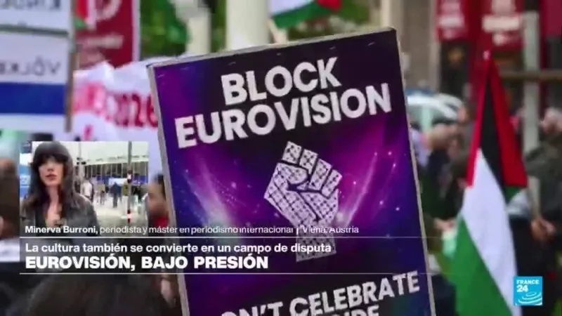 Eurovisión llega a su recta final de este año en medio de presión y tensión política