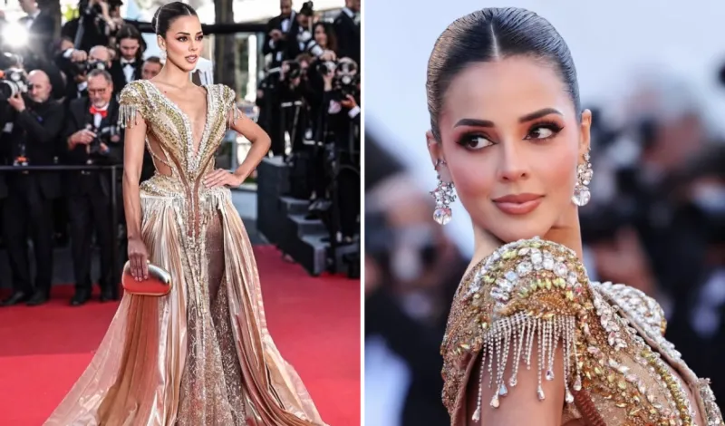 Luciana Fuster cumple su sueño y deslumbra en la alfombra roja de Cannes 2026: “Mamá, estoy por primera vez”