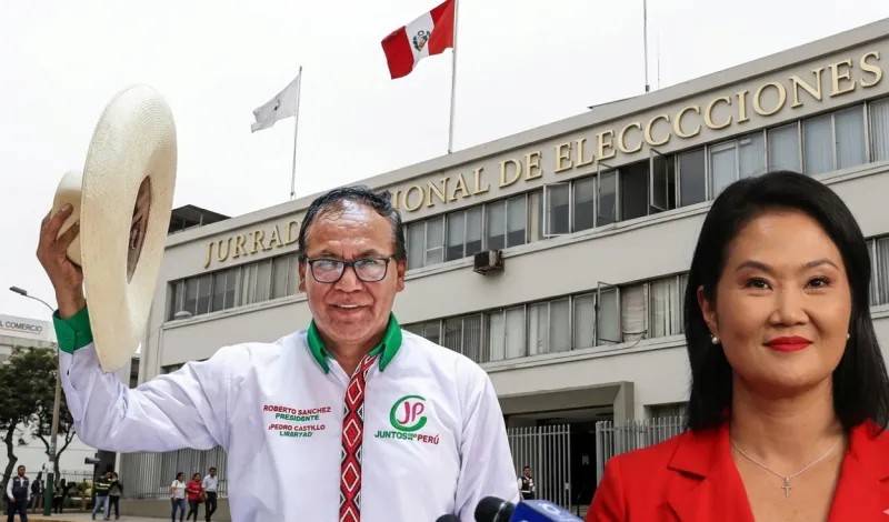 JNE anuncia oficialmente que Keiko Fujimori y Roberto Sánchez pasan a segunda vuelta presidencial