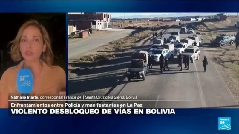 Bolivia: enfrentamientos entre manifestantes y Policía, mientras el Gobierno busca acuerdos