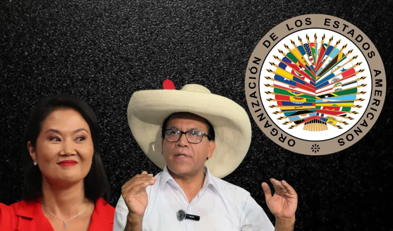 OEA saluda proclamación de resultados de Keiko Fujimori y Robert Sánchez: invoca a dejar confrontaciones y amenazas