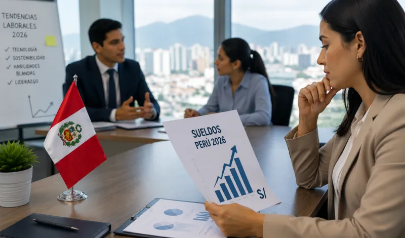 Sueldos en Perú 2026: se revelan los puestos con mayores pretensiones salariales ¿cuáles lideran el ranking?, según Bumeran