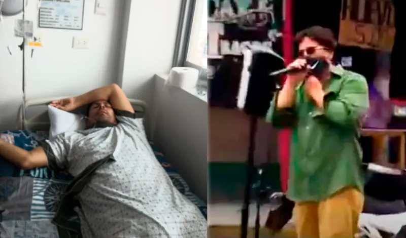 Querido cantante peruano es operado de emergencia por dura enfermedad y hace sensible confesión: "Estoy vivo gracias a Dios"
