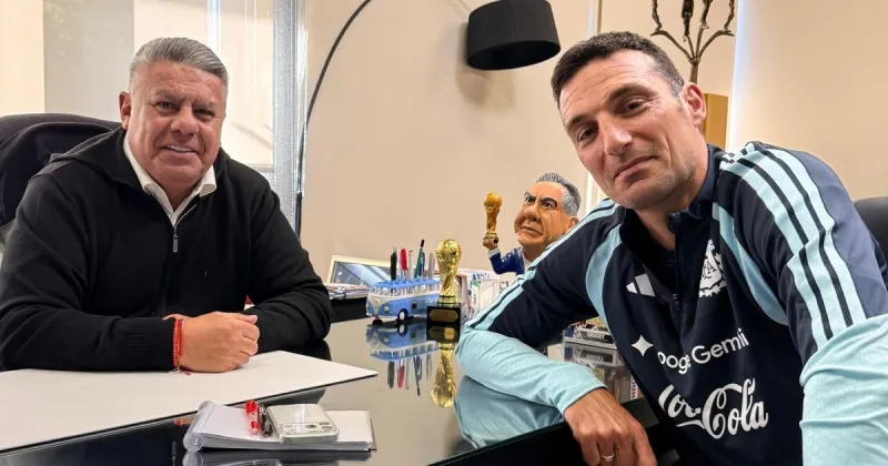 Scaloni llegó a la Argentina y se reunió con Chiqui Tapia: cuándo daría la lista de la Selección Argentina para el Mundial 2026