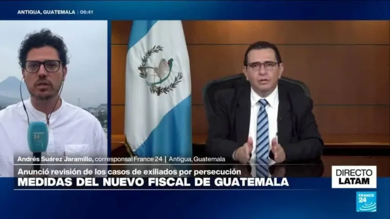 Directo Latam y las medidas anunciadas por el nuevo fiscal general de Guatemala