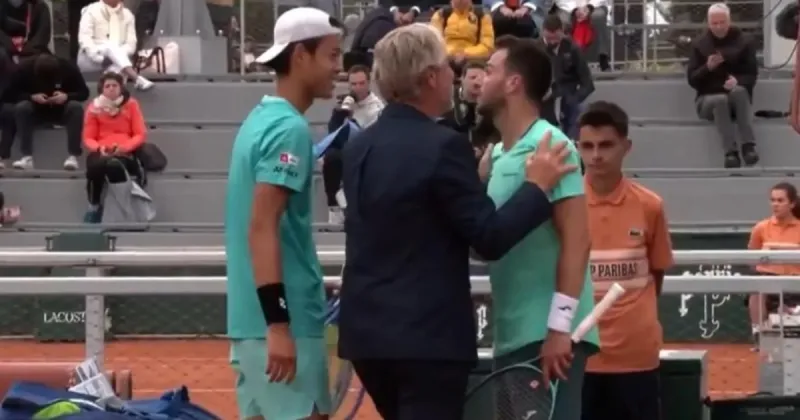 Escándalo en Roland Garros: dos jugadores terminaron a los gritos y tuvieron que ser separados tras su partido de la qualy