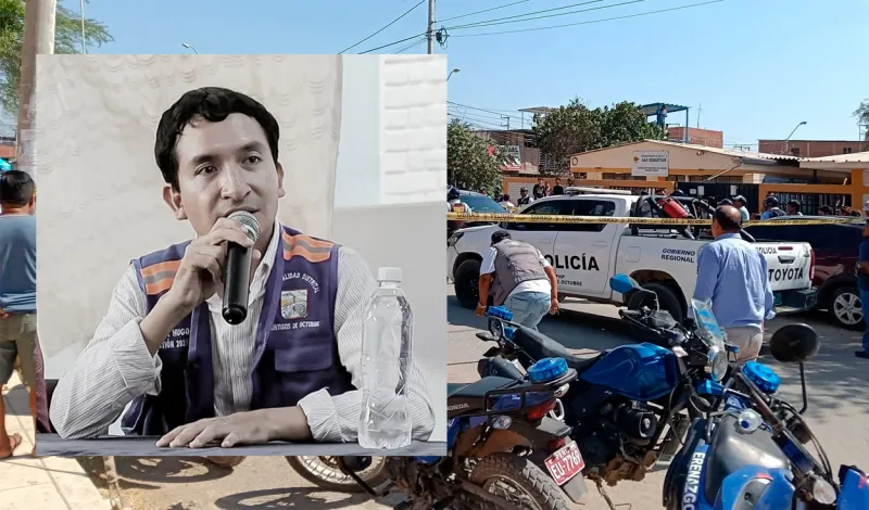 Piura: asesinan a balazos a alcalde del distrito de 26 de octubre, Víctor Hugo Febre