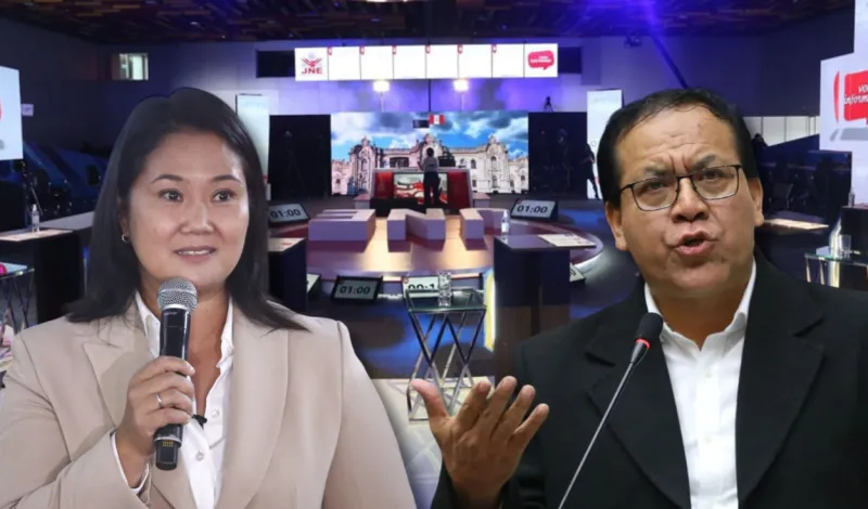 Debate técnico Keiko Fujimori vs. Roberto Sánchez: fecha, hora, temas y dónde ver en vivo