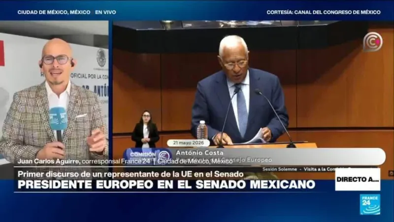 Directo a... Ciudad de México y el primer discurso de un líder de la UE en el Senado mexicano