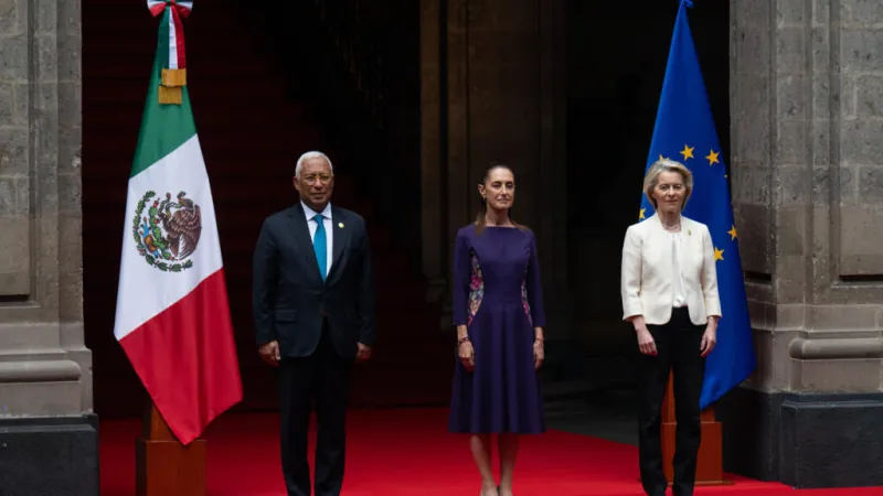 México y la UE firman un acuerdo de cooperación política y comercial en medio de las presiones de Trump