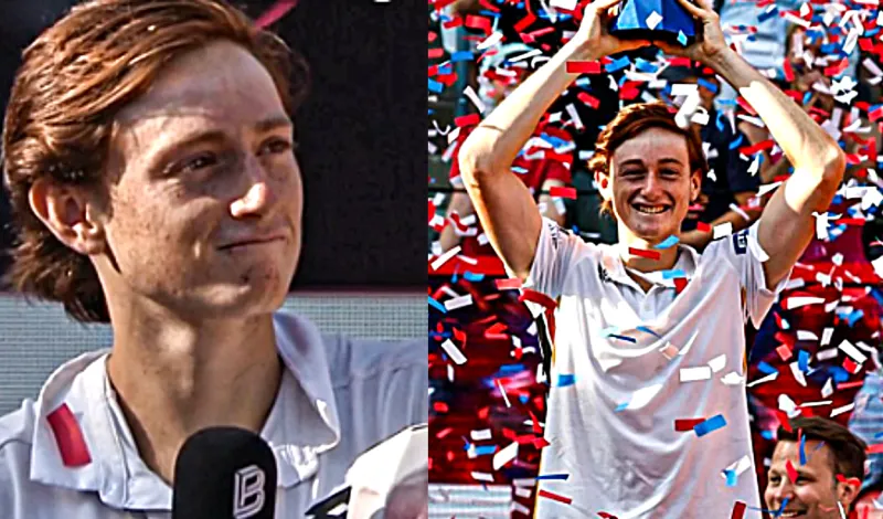Ignacio Buse celebra emocionado tras ganar el ATP 500 de Hamburgo: "Cómo extraño Perú"