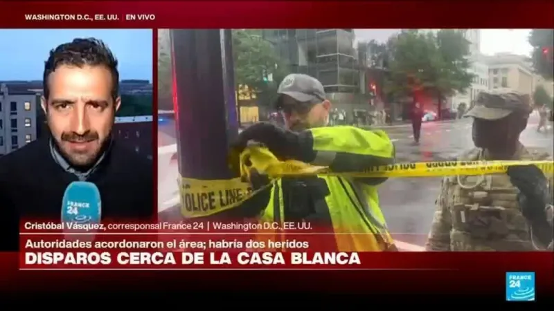 Tiroteo cerca de la Casa Blanca vuelve a encender las alarmas de seguridad en Washington