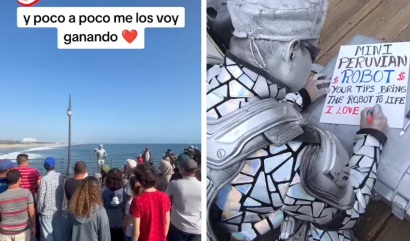 ‘Robotín’ triunfa en California y demuestra lo bien que le va lejos del Perú: "Me hice algo de $250"