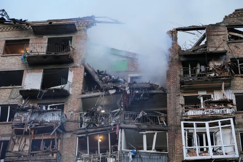 Un ataque masivo ruso con medio centenar de misiles y hasta 700 drones deja dos muertos y 44 heridos en Kiev