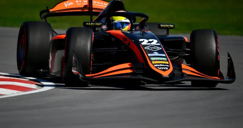 Nico Varrone, séptimo en la Fórmula 2 en Montreal: hizo la vuelta más rápida y se llevó siete puntos del GP de Canadá