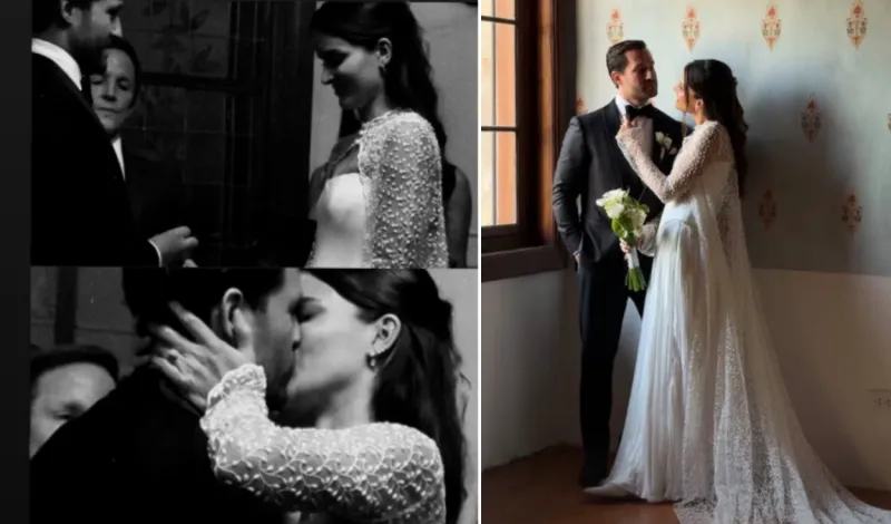 Querida influencer peruana se casó con empresario millonario y comparte imágenes de su exclusiva boda