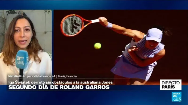 Directo París y el torneo de Roland Garros en medio de altas temperaturas